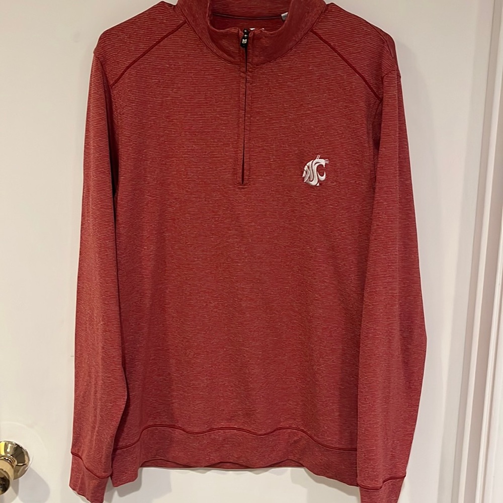 Cutter and Buck WASHINGTON STATE quarter zip